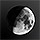 Gibbous moon